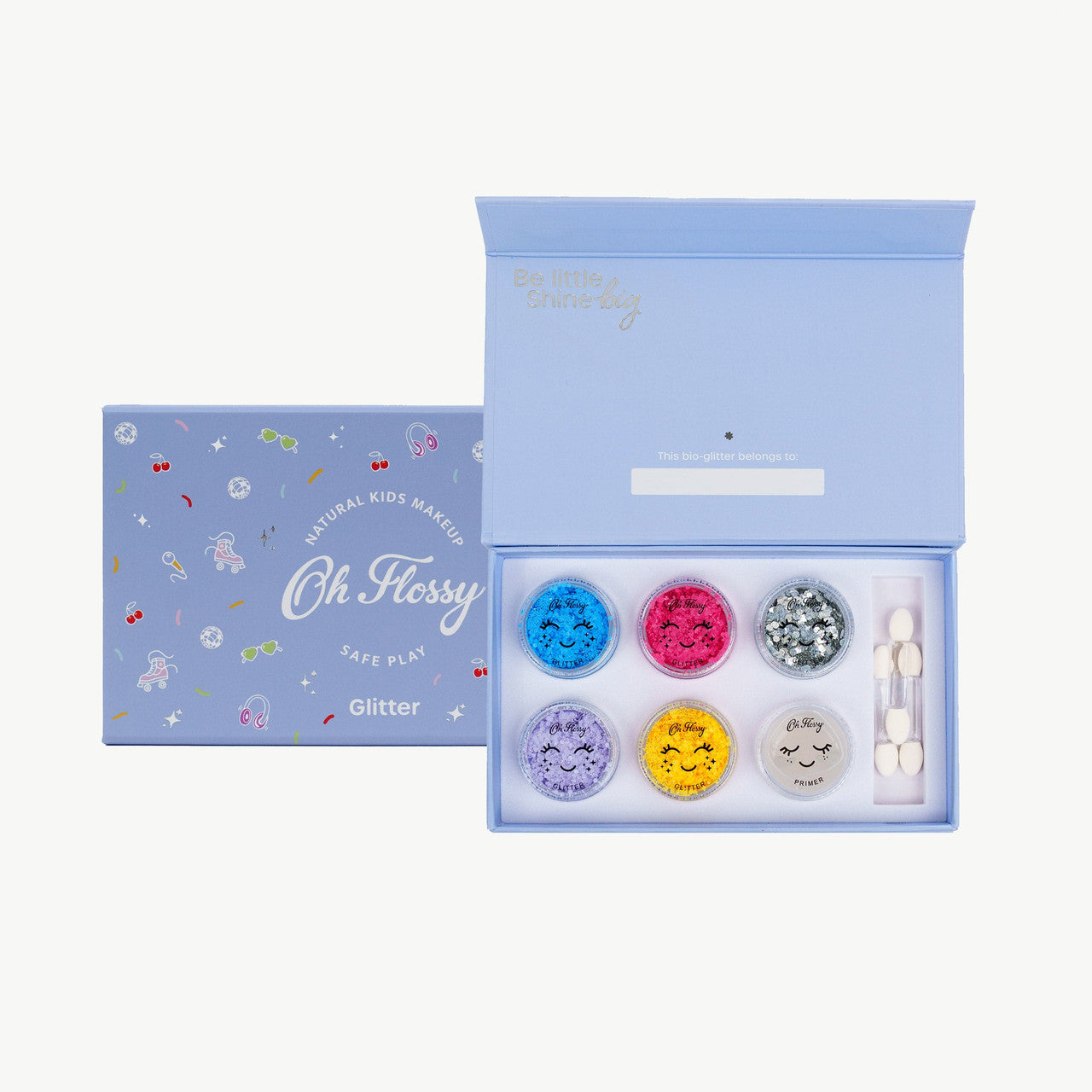 Oh Flossy - Disco Fever Natural Kids Makeup Set