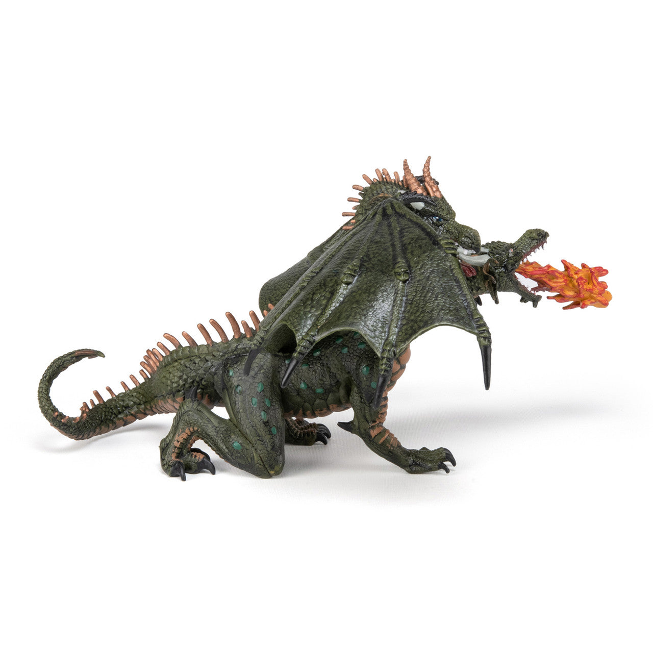 Papo -  Green Two Headed Dragon Figurine
