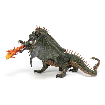 Papo -  Green Two Headed Dragon Figurine