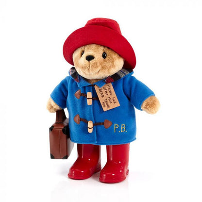 Paddington Bear with Boots, Embroidered Jacket & Suitcase 34cm
