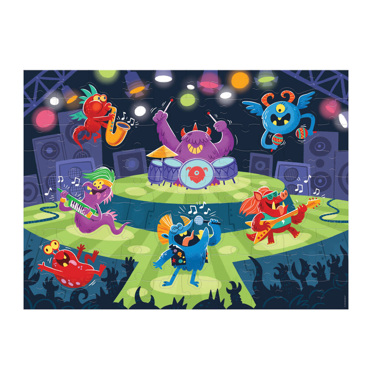 Peaceable Kingdom - Jelly Jammers Scratch & Sniff Puzzle 71pc