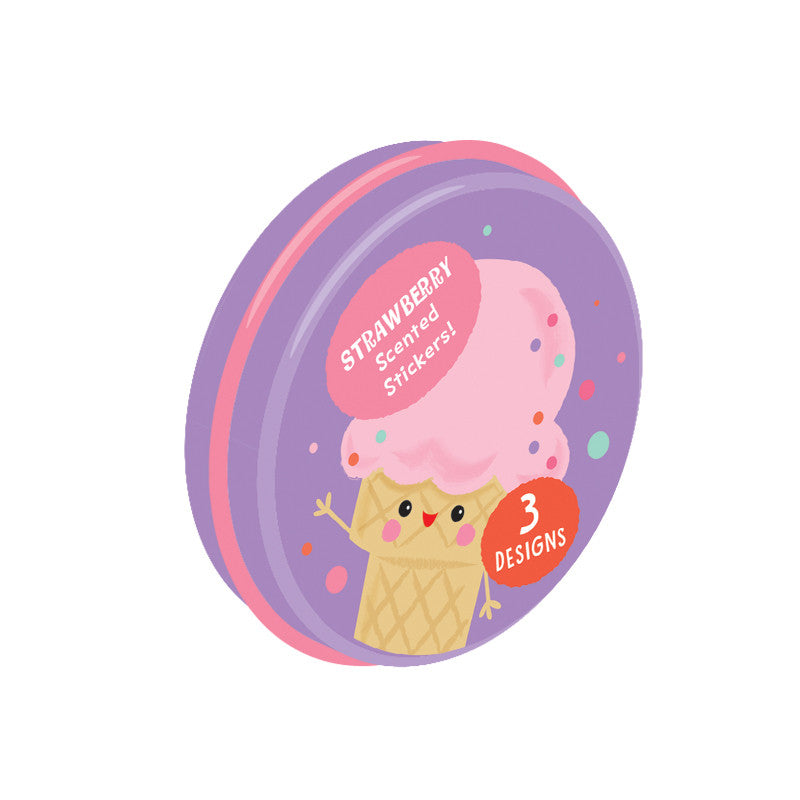 Peaceable Kingdom – Sweet Scented Stickers | Scratch & Sniff - Strawberry