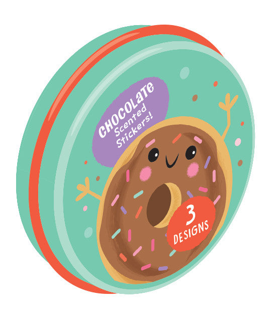 Peaceable Kingdom – Sweet Scented Stickers | Scratch & Sniff - Chocolate