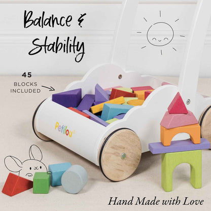 Le Toy Van - Petilou - Rainbow Baby Walker & Puzzle
