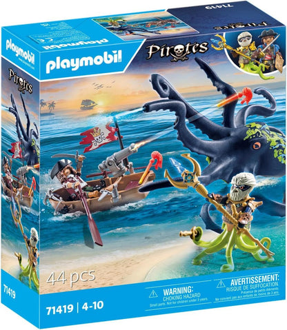 Playmobil Pirates - Battle Against the Giant Octopus 71419