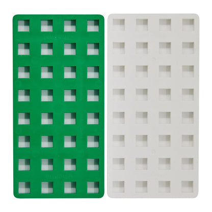 Plus-Plus - BIG - Green & White Baseplate Duo
