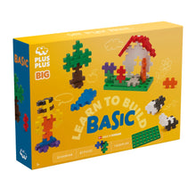 Plus-Plus BIG Learn to Build 60 piece box shown front-on against a white background