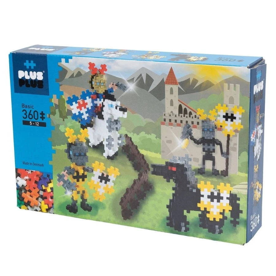 Plus-Plus Knights Tournament - 360 Piece Medieval Building Set