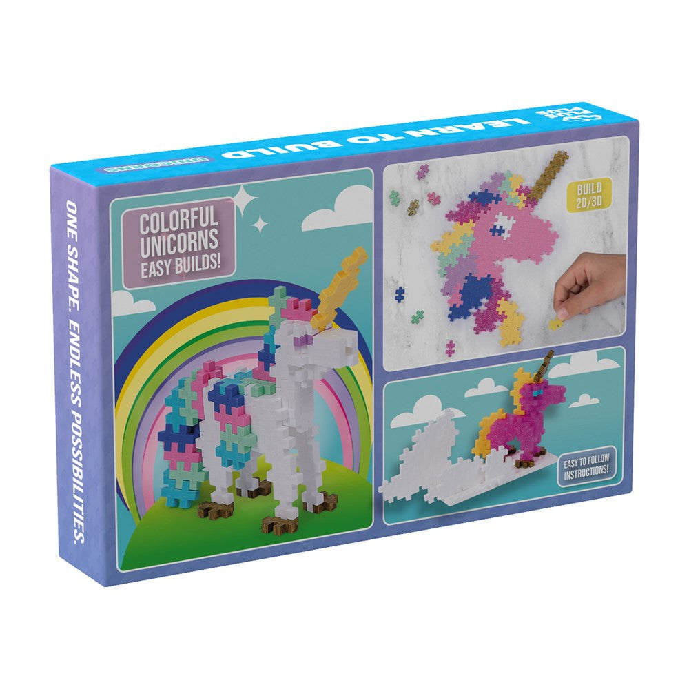 Plus-Plus - Learn to Build - Unicorns 275pc