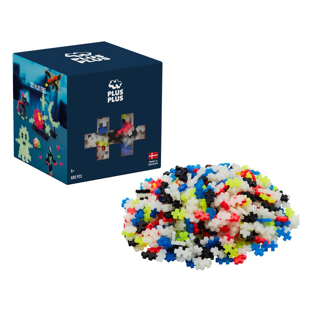 Plus-Plus - Glow Mix - 600pcs