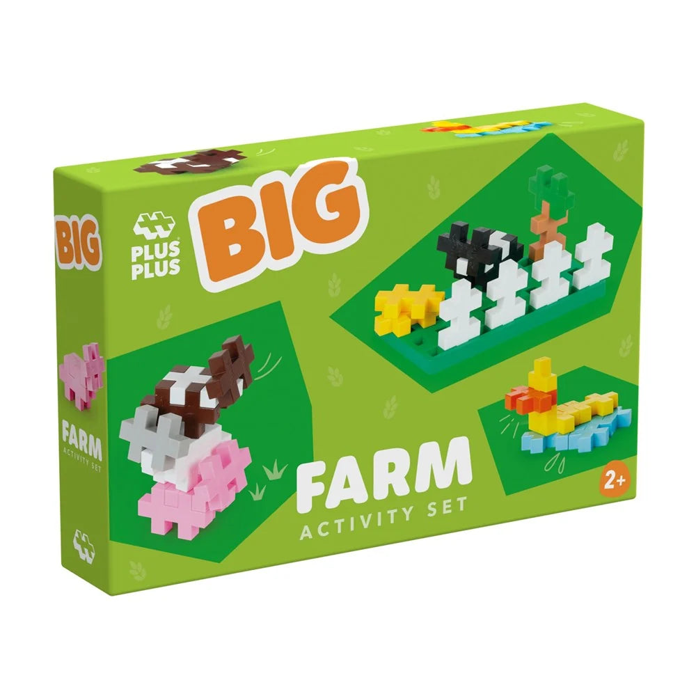 Plus-Plus BIG Activity Farm 50 Piece building set PP3992