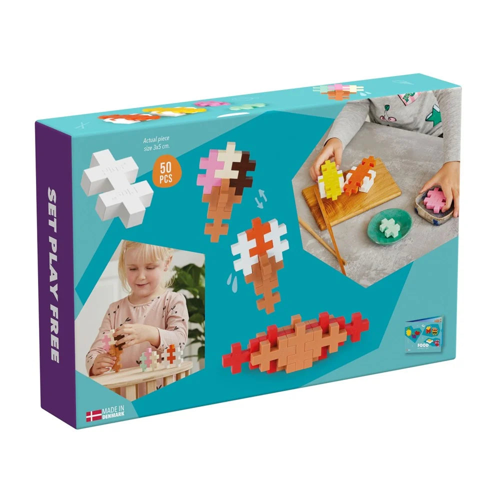 Plus-Plus BIG Activity Food 50 Piece construction set PP3994