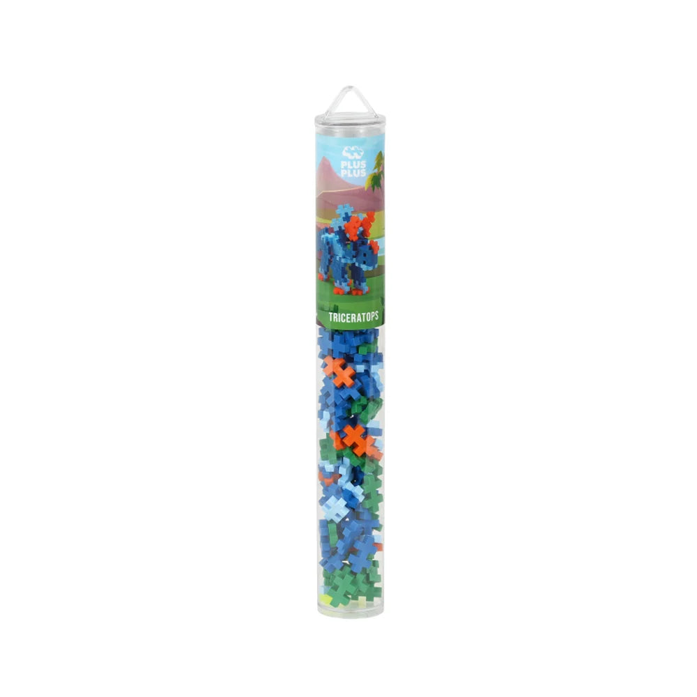 Plus-Plus Triceratops 100 Piece Tube PP4094 dinosaur construction set