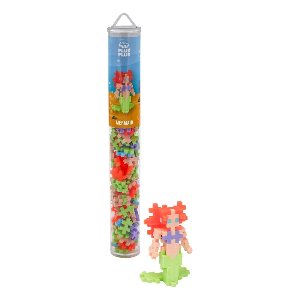 Plus-Plus Mermaid 100 Piece Tube PP4103 construction set