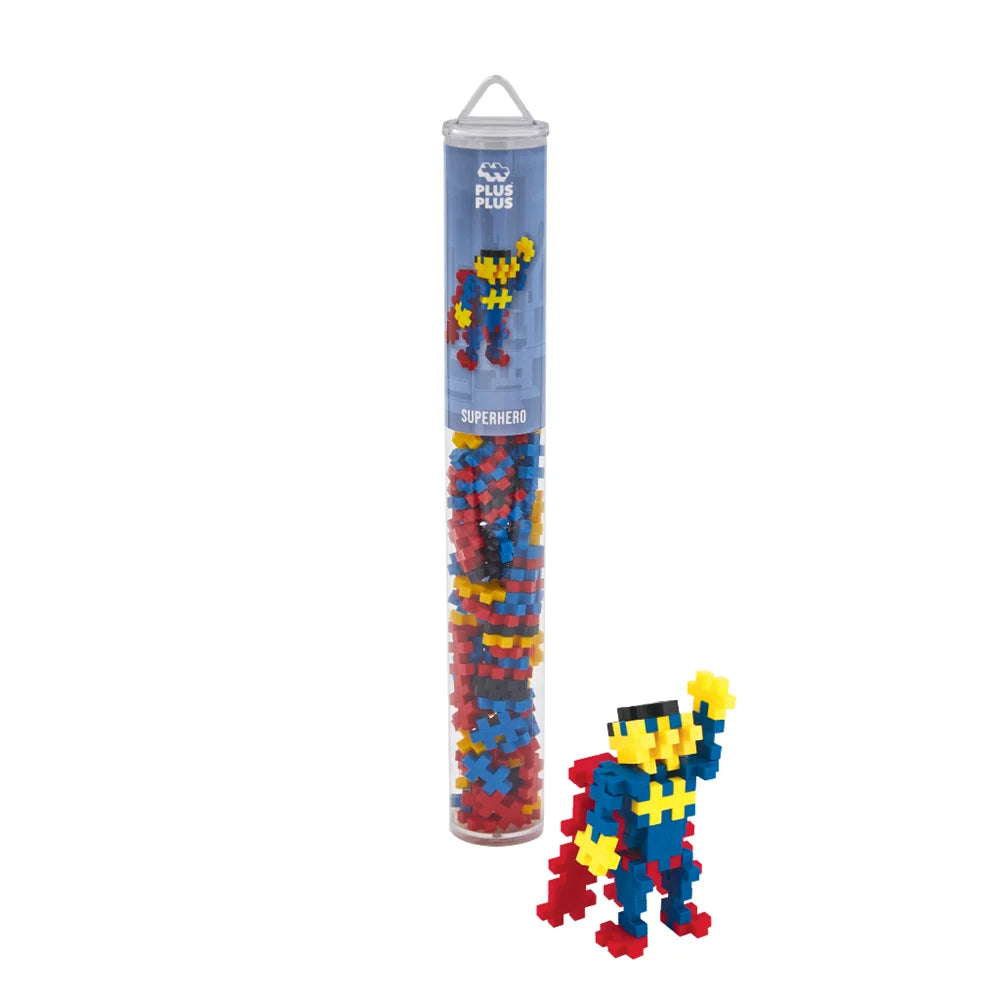Plus-Plus Superhero 100 Piece Tube PP4106 construction set