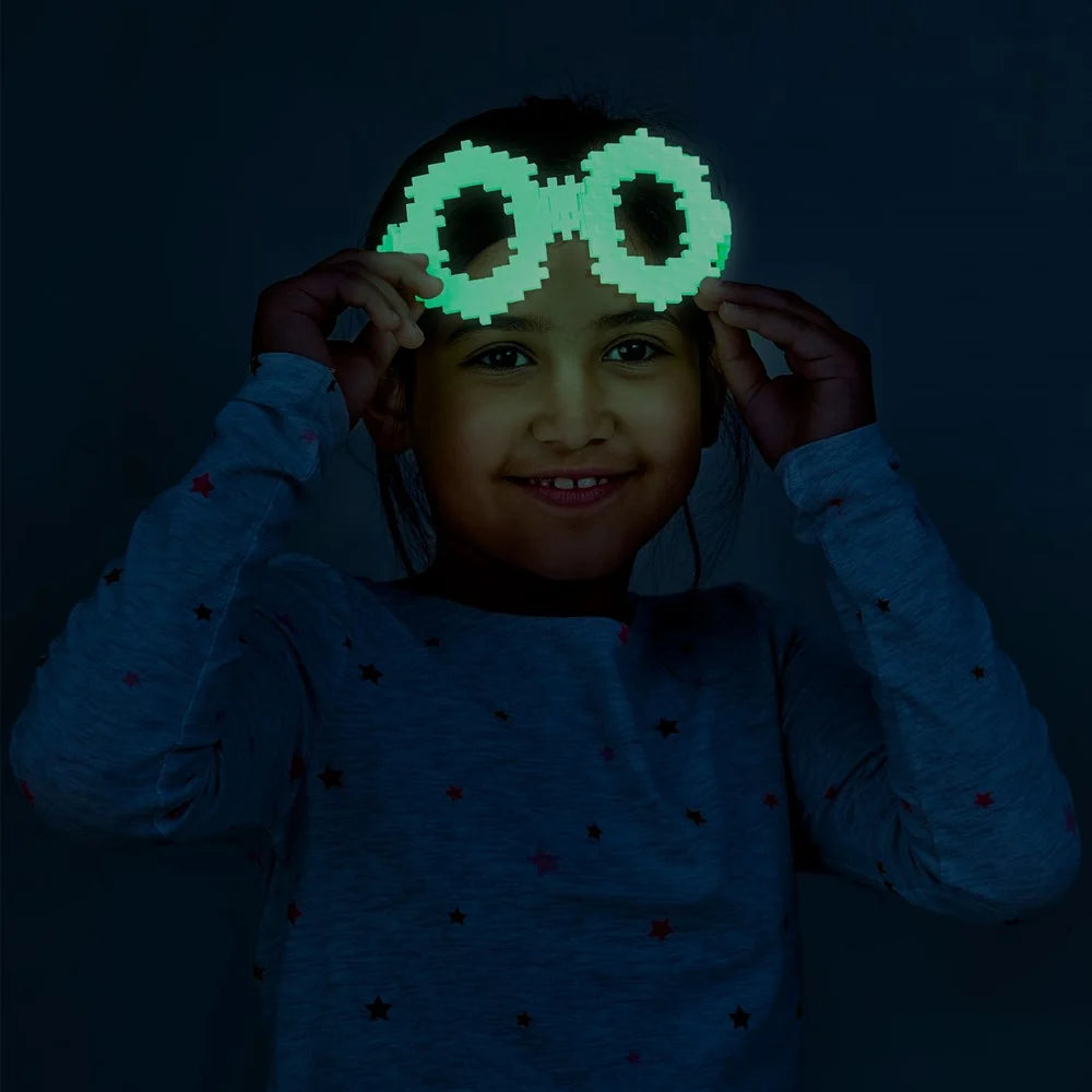 Plus-Plus Glow in the Dark Mix 100 Piece Tube PP4285