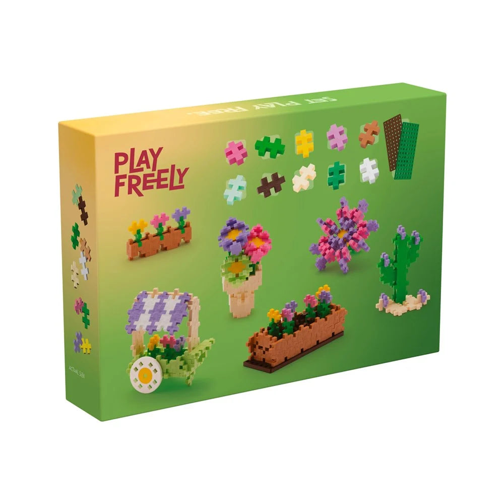 Plus-Plus Learn to Build Flower Shop 600 Piece set PP4337