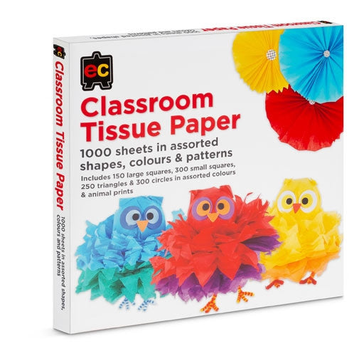 Educational Colours - Classroom Tissue Paper Packet 1000