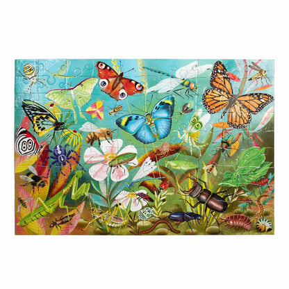 eeBoo 100pc - Love of Bugs Puzzle