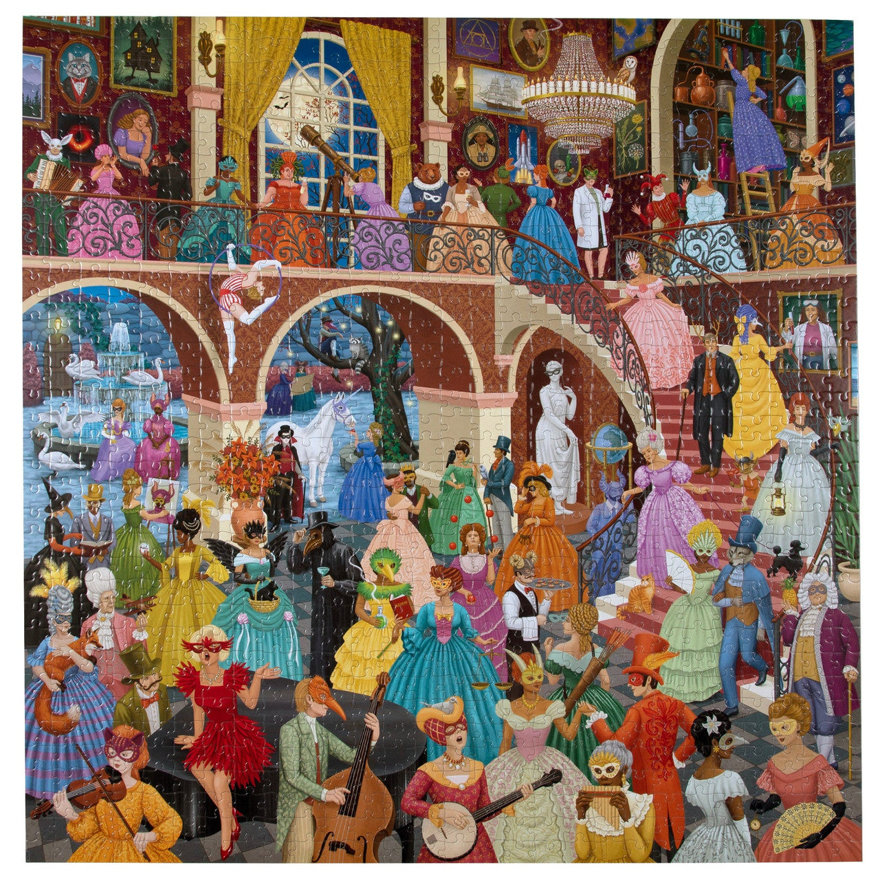 eeBoo 1000pc - Alchemist's Masquerade Puzzle