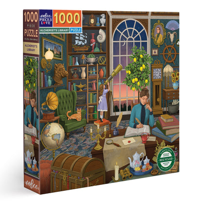 eeBoo 1000pc - Alchemist Library Puzzle