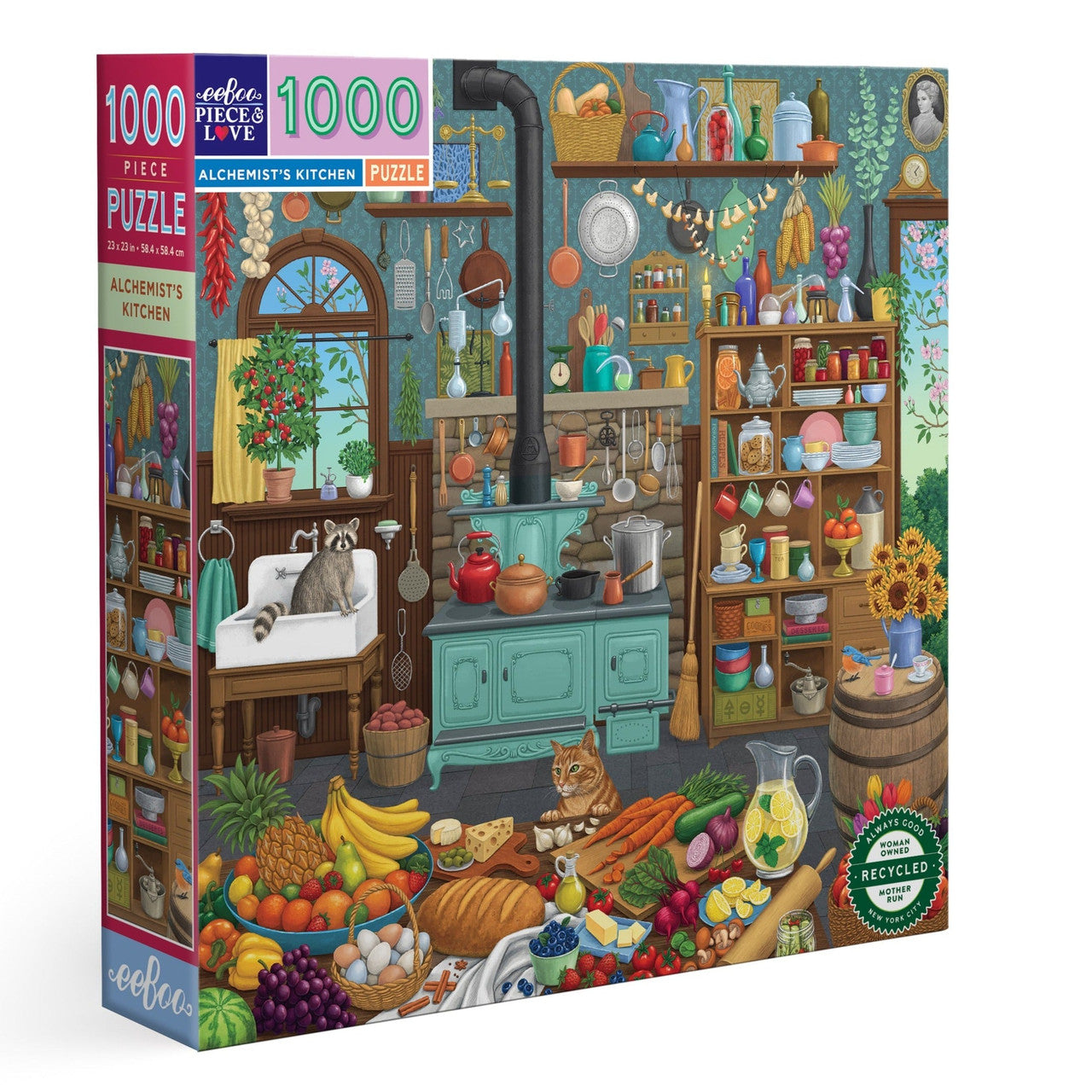 eeBoo 1000pc - Alchemist Kitchen Puzzle