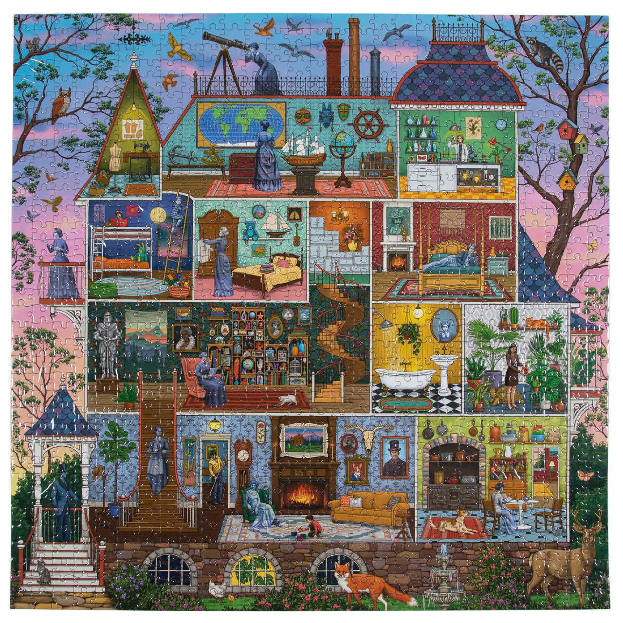 eeBoo 1000pc - Alchemist Home Puzzle