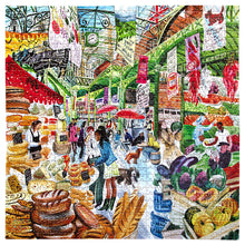 eeBoo 1000pc - London Market Puzzle