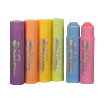 Little Brian Paint Sticks - Pastel 6 pk