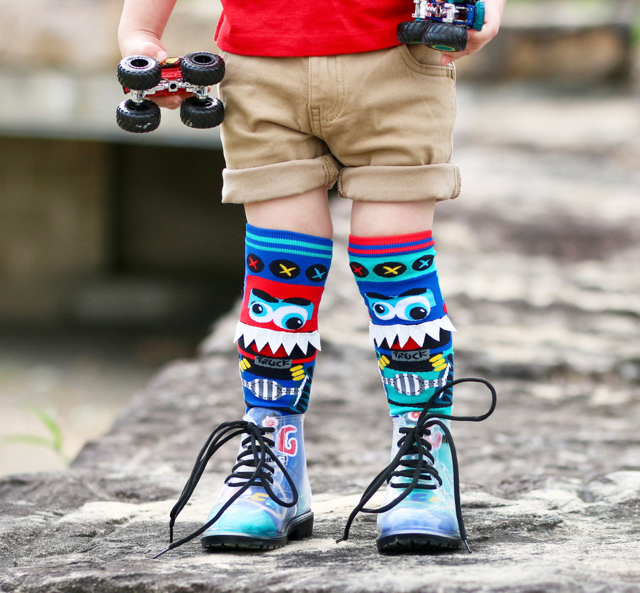 MadMia - Monster Truck TODDLER Socks