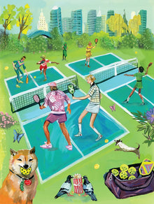 New York Puzzle Company 500pc - Pickleball Puzzle