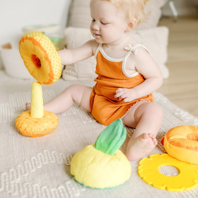 Melissa & Doug -  Pineapple Soft Stacker