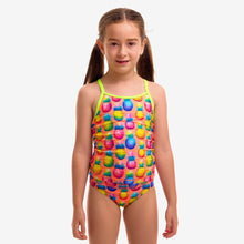 Funkita Toddler Girls Printed One Piece Pinky Piney Swimsuit Chlorine Resistant Swimwear