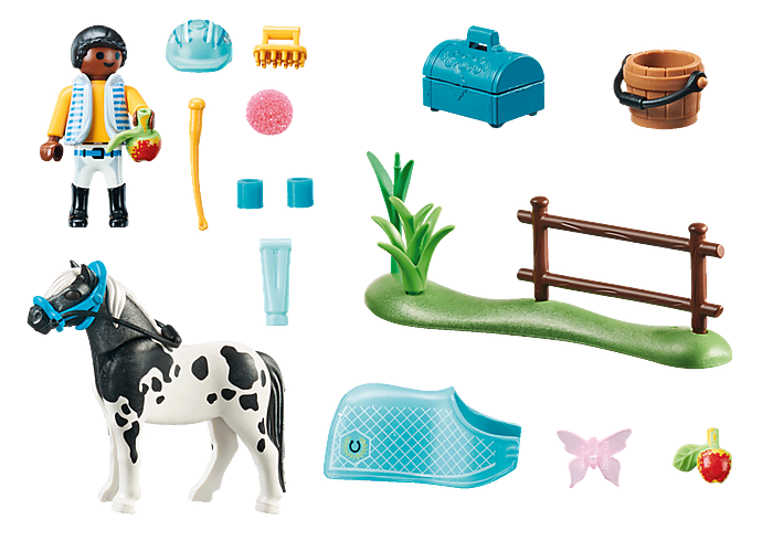 Playmobil Country -  Pony Farm - Collectible Lewitzer Pony 70515