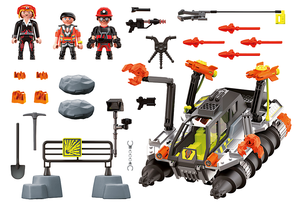 Playmobil Dino Rise - Comet Corp. Demolition Drill 70927