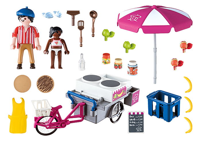 Playmobil Family Fun -  Crêpe Cart 70614