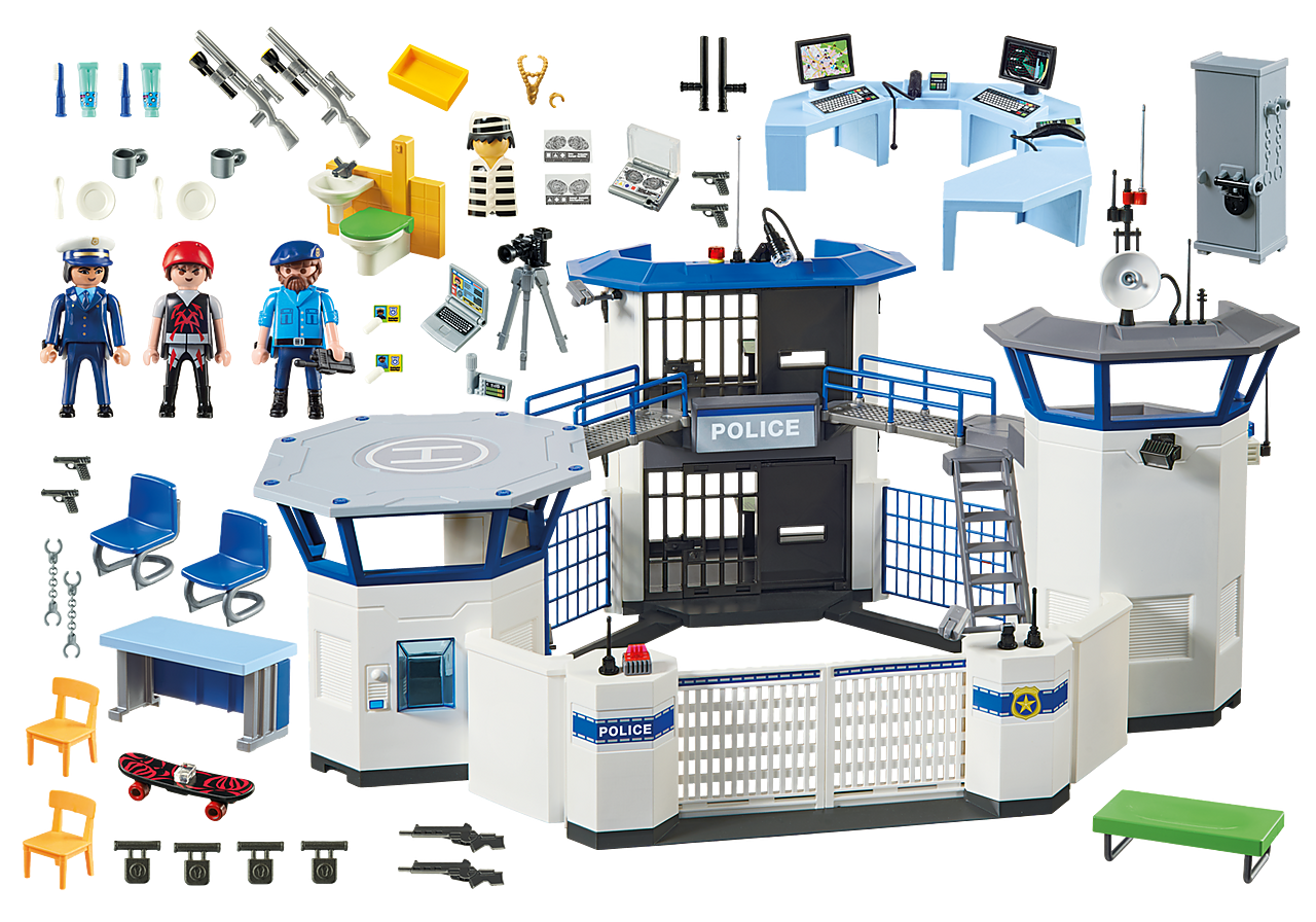 Playmobil City Action - Police Headquarters with Prison 6919