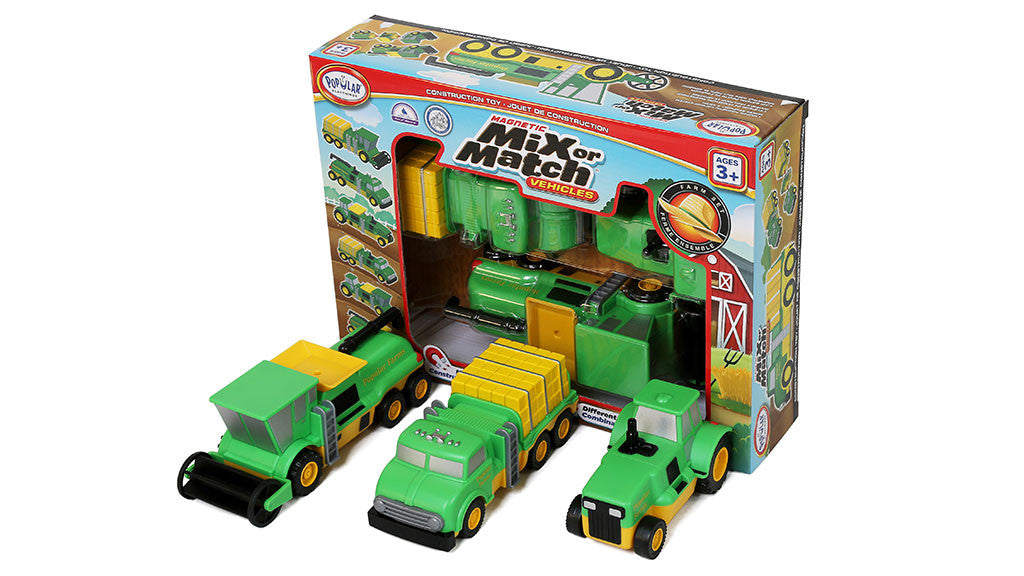 Popular Playthings - Mix or Match - Farm Vehicles