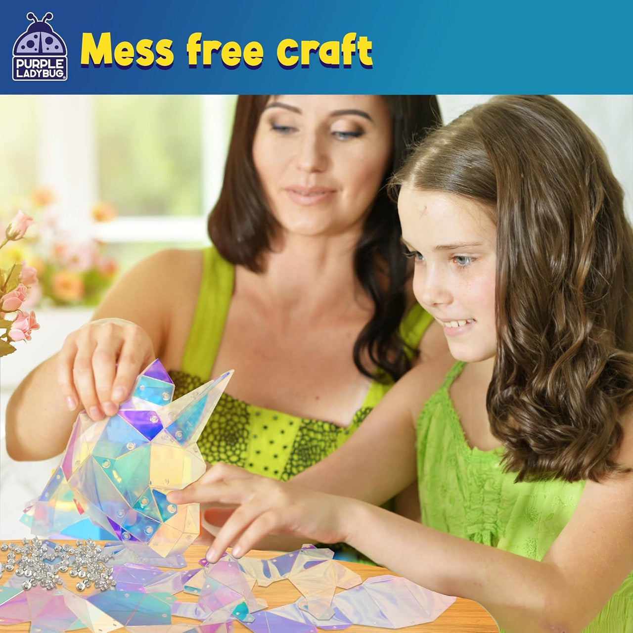Prismic Build Your Own 3D Puzzle - Unicorn Lantern