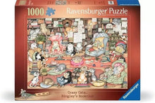 Ravensburger 1000pc - Crazy Cats Bingley’s Bookclub Puzzle