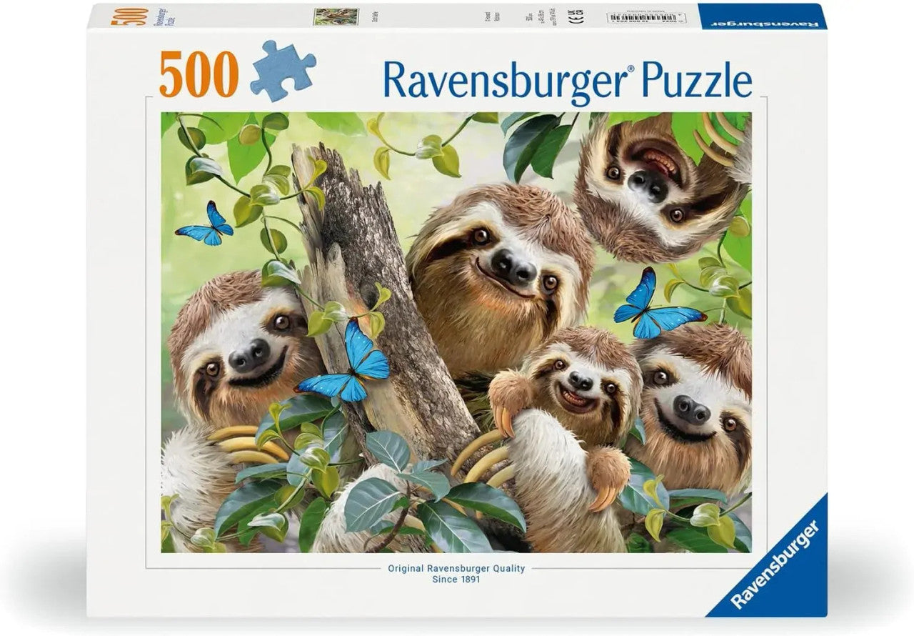 Ravensburger 500pc - Sloth Selfie Puzzle