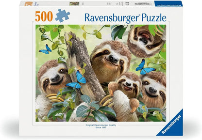 Ravensburger 500pc - Sloth Selfie Puzzle