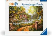 Ravensburger 500pc - Cottage by the River Puzzle