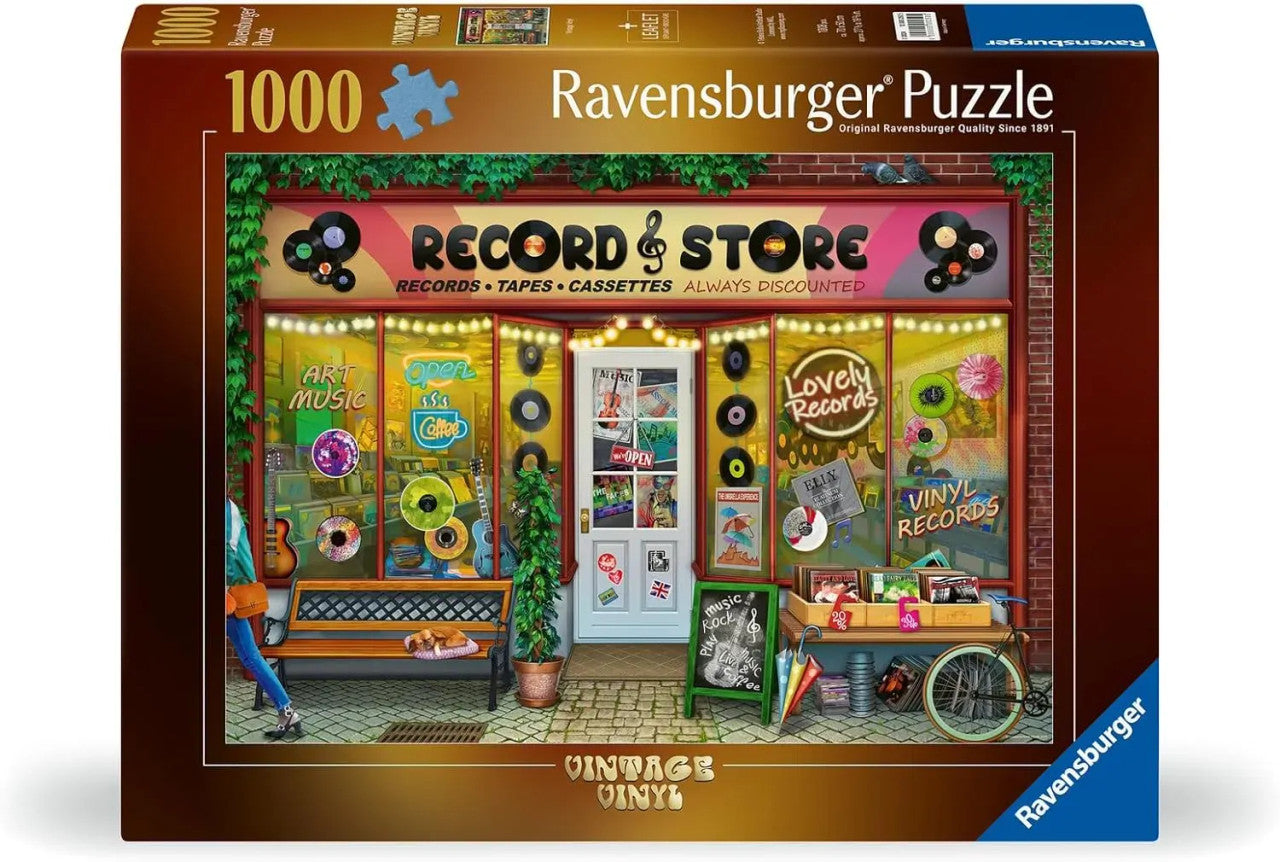 Ravensburger 1000pc - Vintage Vinyl Puzzle