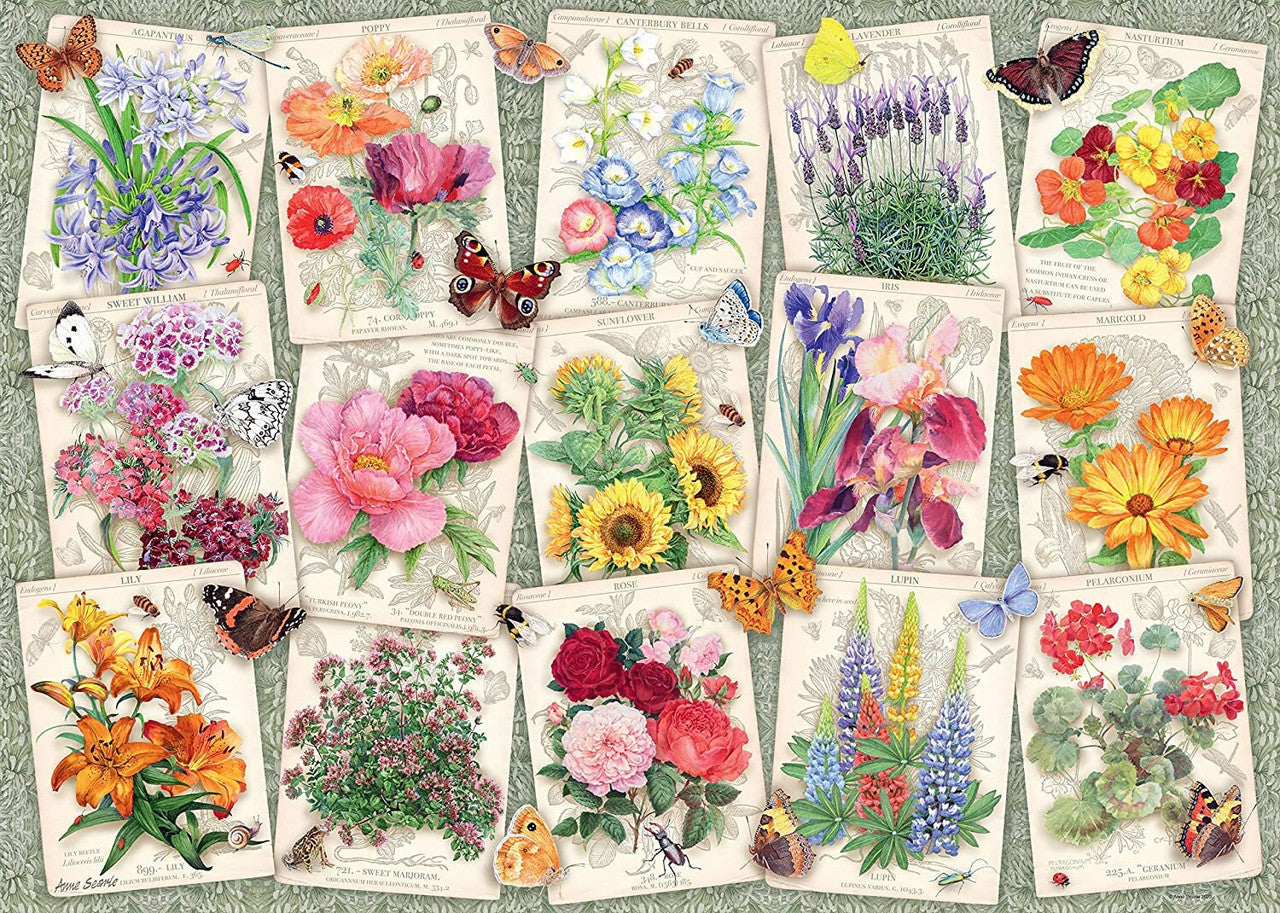Ravensburger 1000pc - Cottage Garden Favourites Puzzle