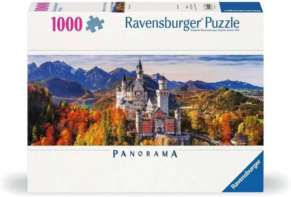 Ravensburger 1000pc - Neuschwanstein Castle Panorama Puzzle