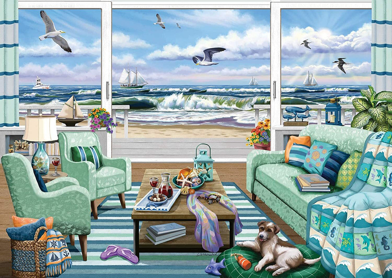 Ravensburger 1000pc - Beachfront Getaway Puzzle
