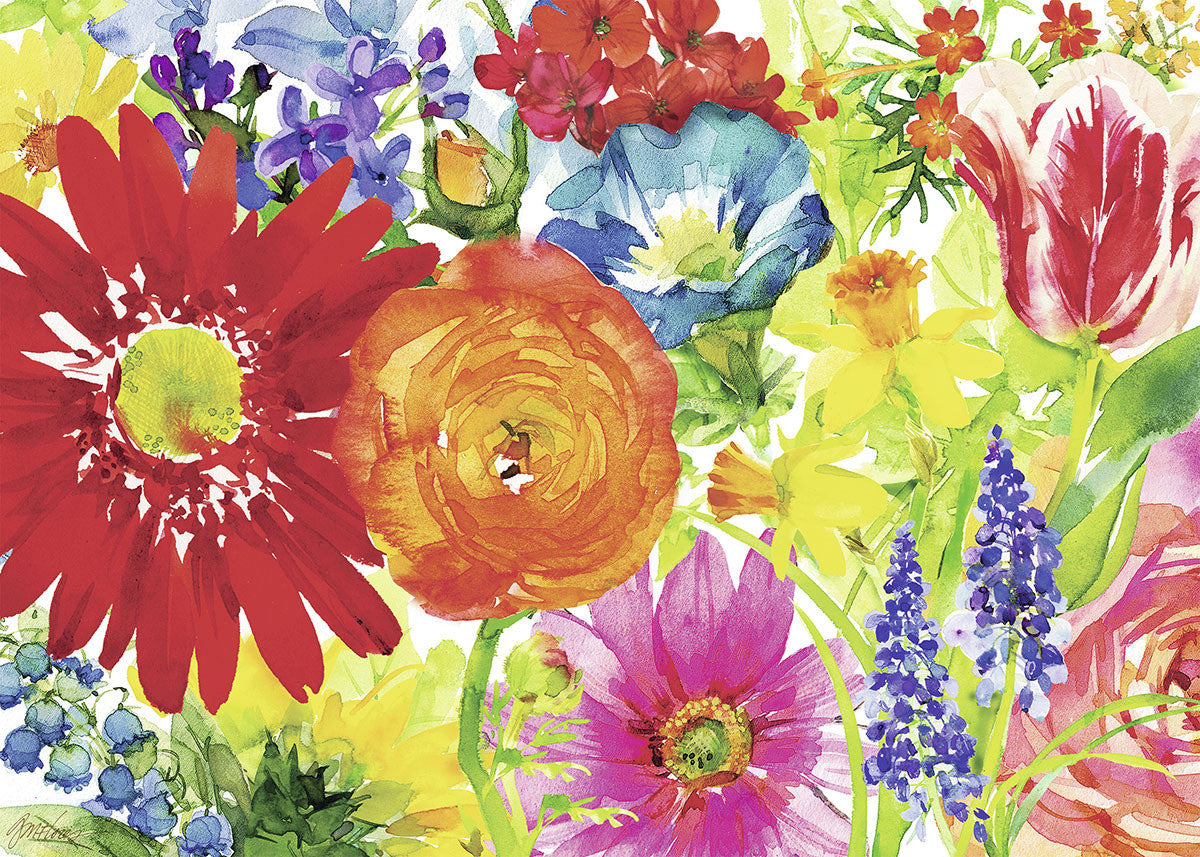 Ravensburger 1000pc - Abundant Blooms Puzzle