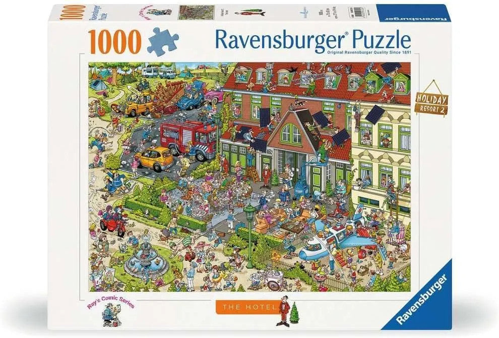 Ravensburger 1000pc - Holiday Resort 2 - The Hotel Puzzle
