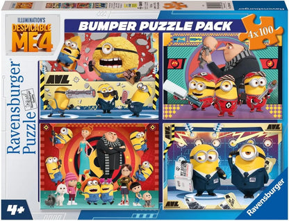 Ravensburger 4x100pc - Despicable Me Bumper Pack Puzzles